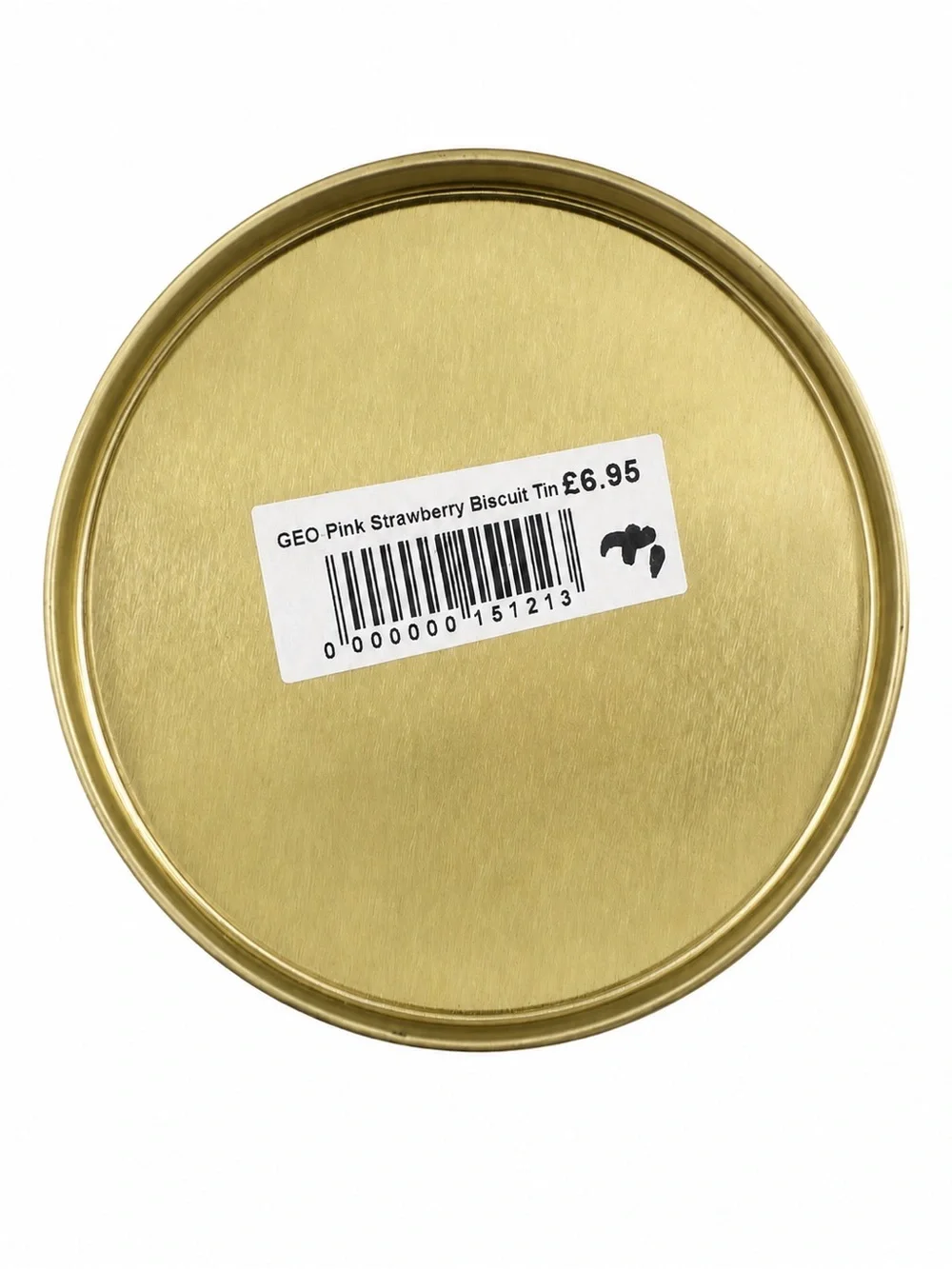 Authentic, Buckingham Palace Strawberry Shortbread Decorative Tin -Pink,Gold 🩷👑🩷